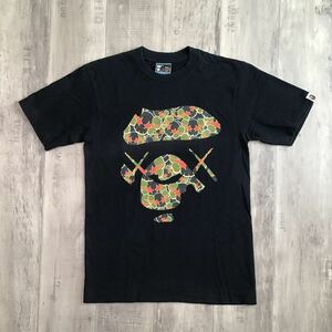 ★激レア★ KAWS × BAPE skull sta big face Tシャツ Sサイズ カウズ a bathing ape エイプ ベイプ アベイシングエイプ NIGO w345