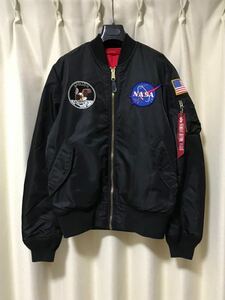 ALPHA INDUSTRIES アルファ インダストリーズ × NASA ナサ MA1 ジャケット XL 定価29,480円 ブルゾン