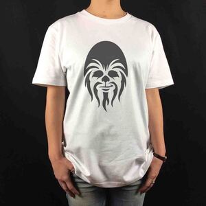 新品 スターウォーズ STAR WARS チューバッカ ステンシル アート SF映画 Tシャツ S M L XL ビッグ オーバー サイズ XXL~5XL ロンT パーカー