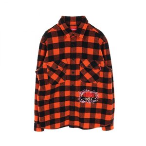 シュプリーム 1-800 Buffalo Plaid Shirt ブランドオフ Supreme ウール その他トップス ポリエステル 中古 メンズ