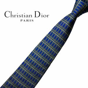 Christian Dior ネクタイ パターン柄 クリスチャンディオール USED 中古 m020