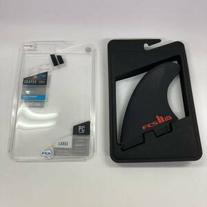 新品 FCS2 FIREWIRE PC トライ フィン BLACK L ラージ ブラック 黒 LARGE FCS II FW エフシーエス ファイヤーワイヤー エアコア サーフィン