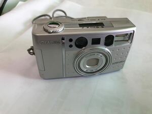  FUJIFILM コンパクトフィルムカメラSUPER1200AZ中古動作品電池無し