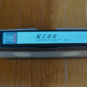 KISS VHS LIVE ブートレッグ