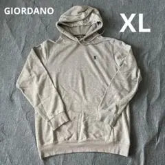 GIORDANO グレー パーカー　XL