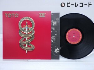 TOTO「Toto Ⅳ」LP（12インチ）/CBS/SONY(20AP 2280)/洋楽ロック