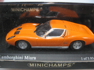 MINICHAMPS/ミニチャンプス　1/43　ランボルギーニ　ミウラ