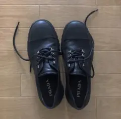 PRADA EMPERIAL TRECKING LEATHER SHOES