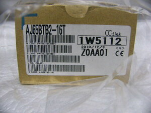 ★新品★ 三菱 PLC AJ65BTB2-16T CC-LinkリモートI/O装置 (即送可)