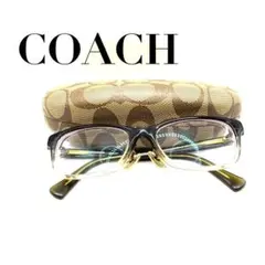 COACH メガネ サングラス シグネチャー HC6089F ブラウン