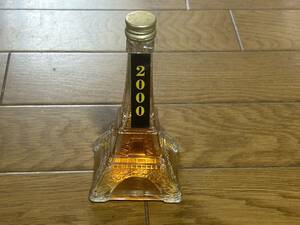 【未開栓】COGNAC PASCAL DUMONT 2000　エッフェル塔ボトル　容量5cl