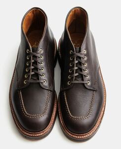 オールデン インディー チャッカブーツ Indy Chukka boots 7.0D arabica lux カーフ アラビカ トゥルーバランスラスト ダークブラウン