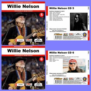 WILLIE NELSON CD5+CD6 大全集 MP3CD 2P⊿