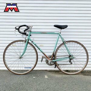 【輸入品】 MOTOBECANE ヴィンテージ自転車 グリーン ロードバイク ドロップハンドル ヨーロッパ直輸入 c02