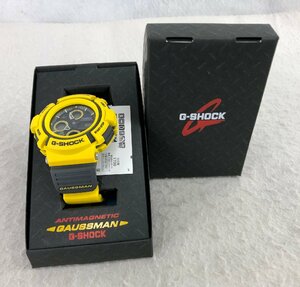 ★ジャンク品★腕時計 G-SHOCK GAUSSMAN AW-570Y-9T CASIO カシオ