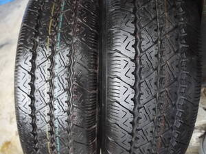 2本セット　バリ山　205/70R17.5　　ブリジストン　V-STEEL　RIB265　トラックタイヤ　キャンター・ダイナ等