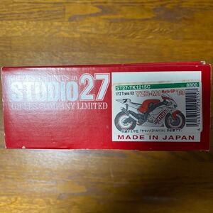 絶版　生産販売終了品　STUDIO27 1/12Trans Kit YZR-M1 MotoGP03