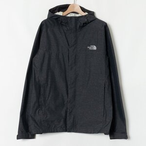 【1円スタート】 THE NORTH FACE ジップアップジャケット ザノースフェイス フーディ 杢グレー アウトドア アウター USサイズL メンズ