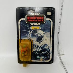 未使用　ヴィンテージ スターウォーズ/オールドケナー 1980年代 『Yoda/ヨーダ』 オレンジスネイク ESB Action Figure 現状品