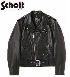 美品 SCHOTT 613US 32 VINTAGE ONESTAR RIDERS JACKET BLACK ショット ヴィンテージ ワンスター ライダース ジャケット メンズ レディース