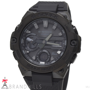 カシオ G-SHOCK 腕時計 G-STEEL ソーラー Bluetooth スマートフォンリンク SS ラバー GST-B400BB-1AJF CASIO 未使用品