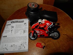 ☆ALLEGRO☆マイクロ電動バイク、全長約110cm☆小さいながらきびきび走りました。Allegro Micro Sport Bike 1/20th Scale Motorcycle☆K11