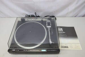 SONY ソニー PS-X600 ターンテーブル/XL 20 カートリッジ・取扱説明書付き (D5695)