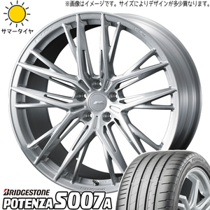 245/40R20 サマータイヤホイールセット レクサスLBX etc (BRIDGESTONE POTENZA S007a & FZERO FZ5 5穴 114.3)