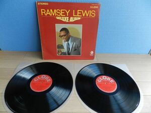 ●２枚組 LP 見開き【 Japan/Globe】ラムゼイ・ルイス Ramsey Lewis / DeLuxe Album ☆ SJET-9113~4/1966◆深溝DG Jazz