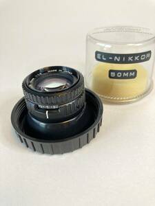 引き伸ばしレンズ　　ELーNIKKOR 50mm F2.8 美品　　　NO1