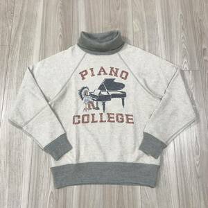 KAPITAL PIANO COLLEGE TOP SWEAT SHIRT KOUNTRY BORO MADE IN JAPAN CENTURY vintageスウェット トレーナー タートル ビンテージ ピアノ