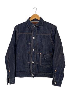 BELAFONTE◆HAMMERALLS DENIM INDIGO/Gジャン/M/デニム/インディゴ/無地//