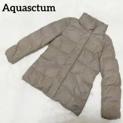 Aquascutum アクアスキュータム ダウンジャケット グレー