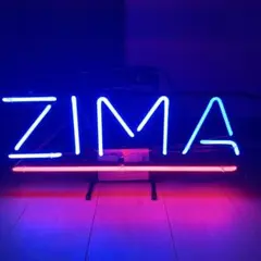 ZIMA ネオン管 元箱付き ネオンサイン