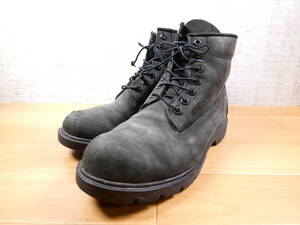 【☆S) USED!Timberland 6インチベーシックブーツ Size:10W★ティンバーランド/10042/レースアップ＠80】