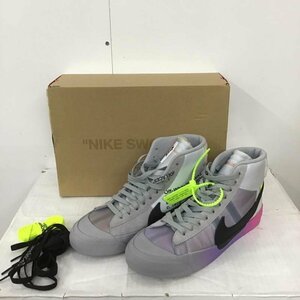 NIKE 27.0cm ナイキ スニーカー スニーカー AA3832-002 THE 10 NIKE BLAZER MID OFF-WHITE 27cm 箱有 Sneakers 10102177