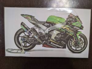 カラー透視イラスト　カワサキ　Ninja　ZX10RR（2019年）