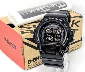 ●稼働品●CASIO/カシオ G-SHOCK GD-X6900 3420 ブラック 黒●箱・説明書付 腕時計