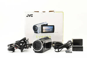 ★完動品★ JVC ビクター Everio GZ-HM450 ブラック 元箱 ACアダプター バッテリー SDカード ケーブル #24028