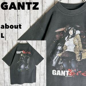 激レア【GANTZ】ガンツ アニメtシャツ 両面プリント L相当 レイカ 00s