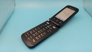 K699 docomo FOMA らくらくホン F-01G FUJITSU 富士通/ガラケー/ケータイ 簡易動作確認＆簡易清掃＆初期化OK 判定○ 現状品 送料無料　