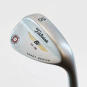 甲YZ4687　名機　人気商品　ウェッジ　50° 08　右利き用　タイトリスト　Titleist　BV SPIN MILLED VOKEY DESIGN　467g　ボーケイデザイン