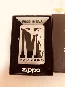 ジッポマルボロ2002年製 オイルライター ZIPPO