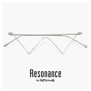 新品 日本製 ワイヤーグラス レゾナンス BRIGHT c2 Silver / Resonance by METRONOME メンズ レディース ブライト RERE2111 チタン