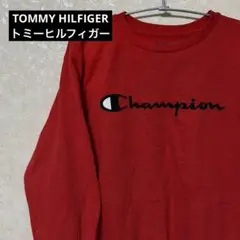 TOMMY HILFIGER トミーヒルフィガー トレーナー スウェット 赤