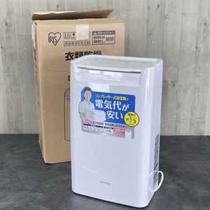 展示品 アイリスオーヤマ 衣類乾燥除湿機 定格除湿能力5.5/6.5L/日 コンプレッサー式 2024年製 DCE-6515 095068 【中古】 動作保証 /21596