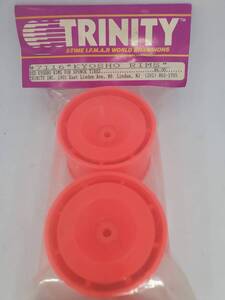 トリニティ 京商用スポンジタイヤ用ホイール レッド Trinity Wheels for Kyoto Commercial Sponge Tires, Red