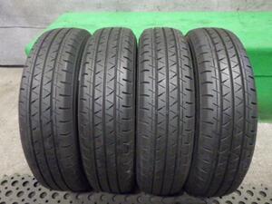 中古 ヨコハマ　ブルーアースバンRY55 タイヤ 145/80R12/ブルーアースバン/2022/4ホン