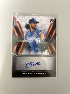 2022 Topps　KANSAS　CITY　ROYALS　JACKSON　KOWAR　ロイヤルズ　直筆サイン