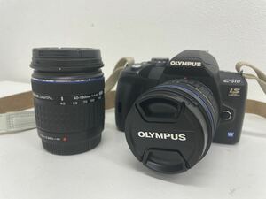 【美品】OLYMPUS オリンパス E-510 デジタル一眼レフカメラ ZUIKO DIGITAL 14-42mm 1:3.5-5.6/40-150mm 1:4-5.6 ED フォーサーズ